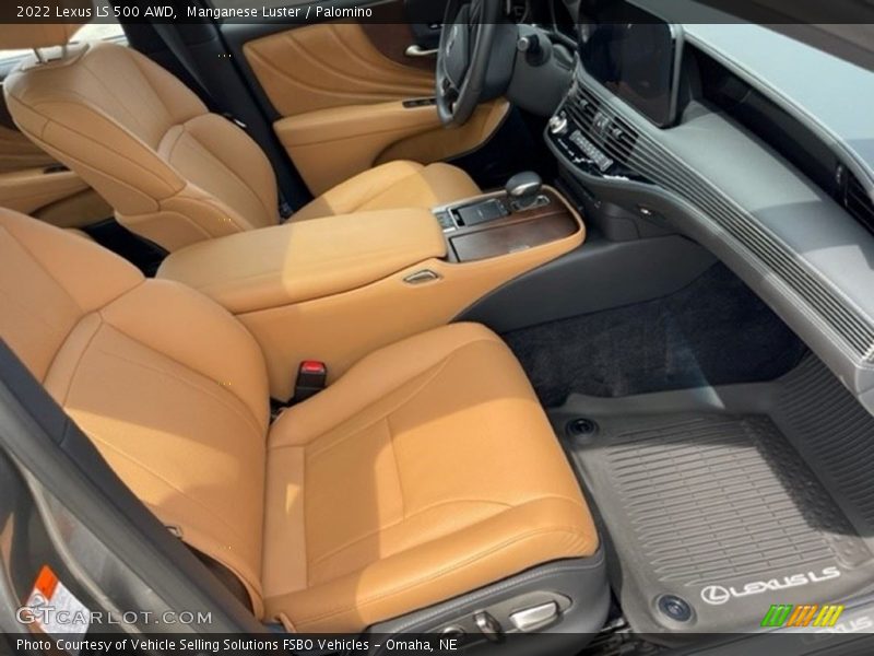 Front Seat of 2022 LS 500 AWD