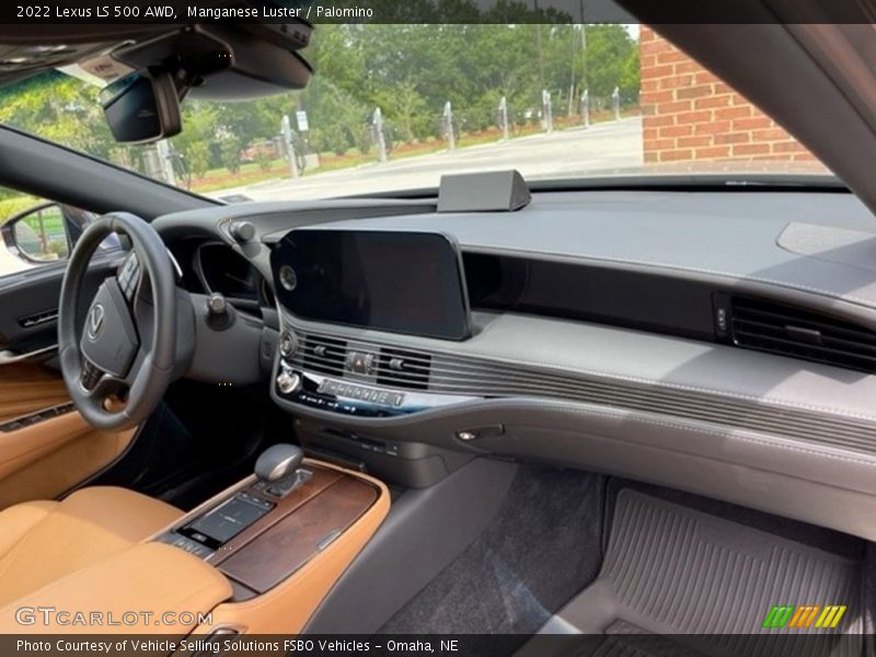 Dashboard of 2022 LS 500 AWD