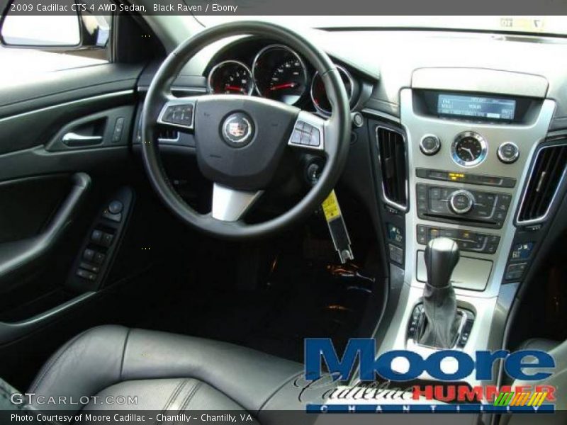 Black Raven / Ebony 2009 Cadillac CTS 4 AWD Sedan
