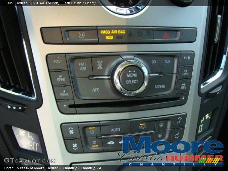 Black Raven / Ebony 2009 Cadillac CTS 4 AWD Sedan