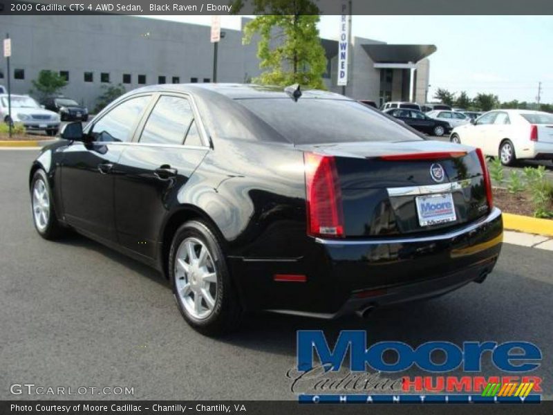 Black Raven / Ebony 2009 Cadillac CTS 4 AWD Sedan