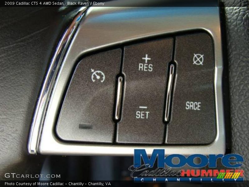Black Raven / Ebony 2009 Cadillac CTS 4 AWD Sedan