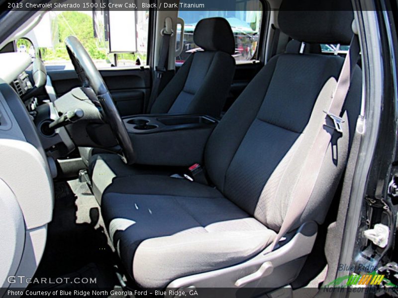 Black / Dark Titanium 2013 Chevrolet Silverado 1500 LS Crew Cab