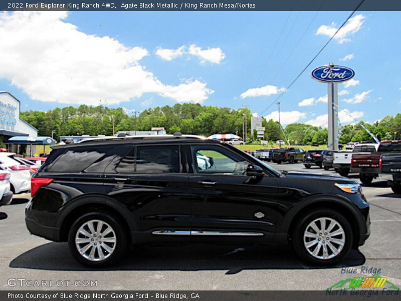 Agate Black Metallic / King Ranch Mesa/Norias 2022 Ford Explorer King Ranch 4WD