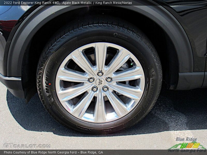 Agate Black Metallic / King Ranch Mesa/Norias 2022 Ford Explorer King Ranch 4WD