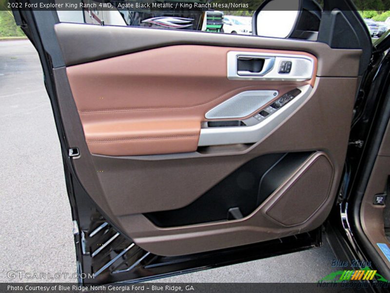 Agate Black Metallic / King Ranch Mesa/Norias 2022 Ford Explorer King Ranch 4WD