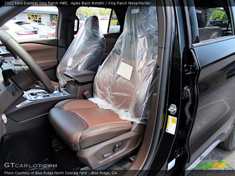Agate Black Metallic / King Ranch Mesa/Norias 2022 Ford Explorer King Ranch 4WD