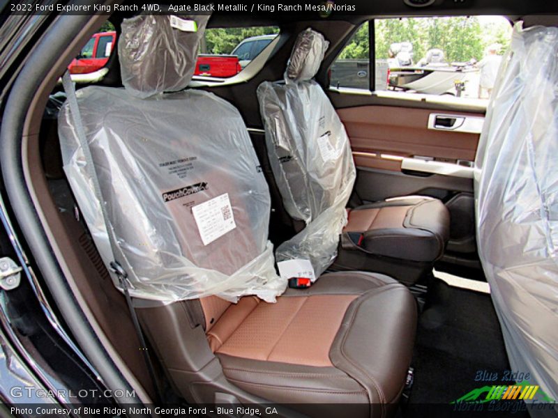 Rear Seat of 2022 Explorer King Ranch 4WD