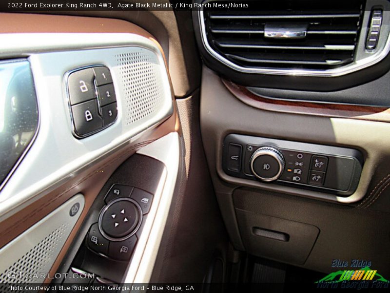 Agate Black Metallic / King Ranch Mesa/Norias 2022 Ford Explorer King Ranch 4WD