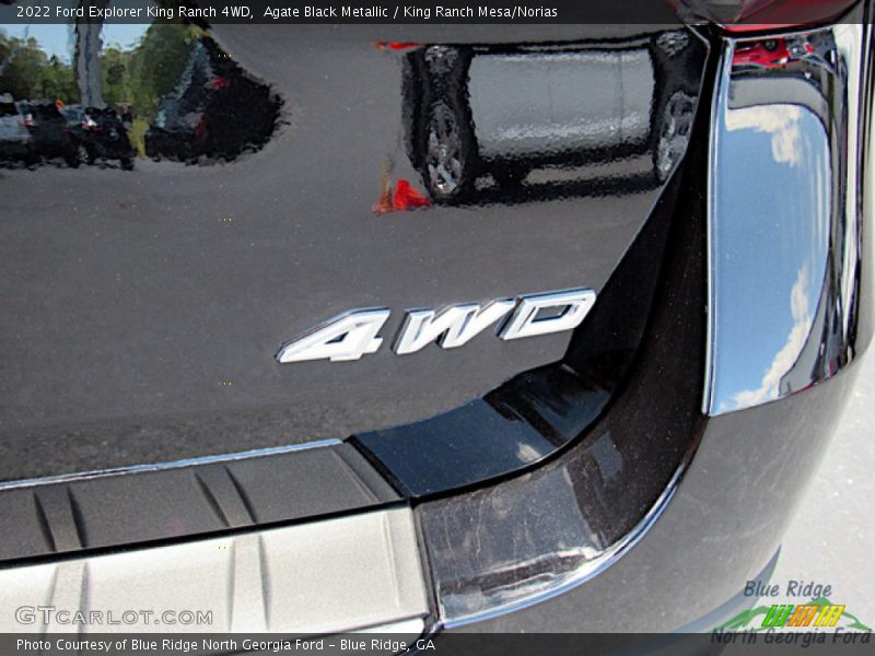 Agate Black Metallic / King Ranch Mesa/Norias 2022 Ford Explorer King Ranch 4WD