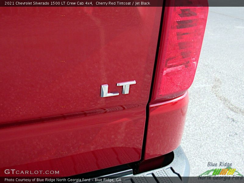 Cherry Red Tintcoat / Jet Black 2021 Chevrolet Silverado 1500 LT Crew Cab 4x4