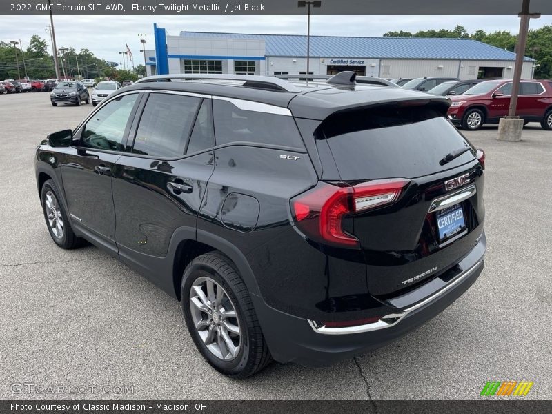 Ebony Twilight Metallic / Jet Black 2022 GMC Terrain SLT AWD