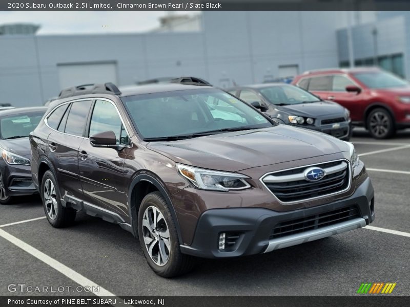 Cinnamon Brown Pearl / Slate Black 2020 Subaru Outback 2.5i Limited