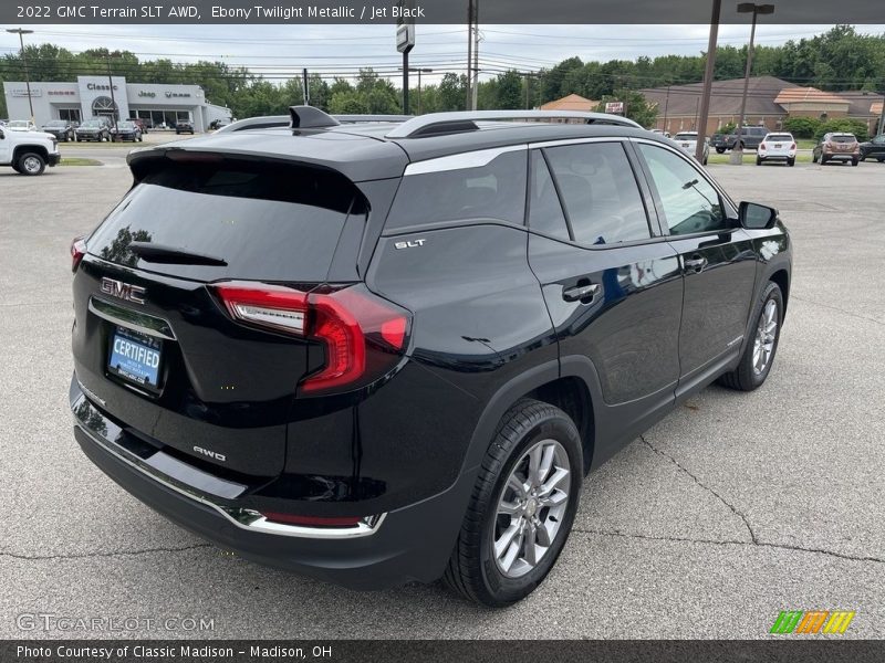 Ebony Twilight Metallic / Jet Black 2022 GMC Terrain SLT AWD