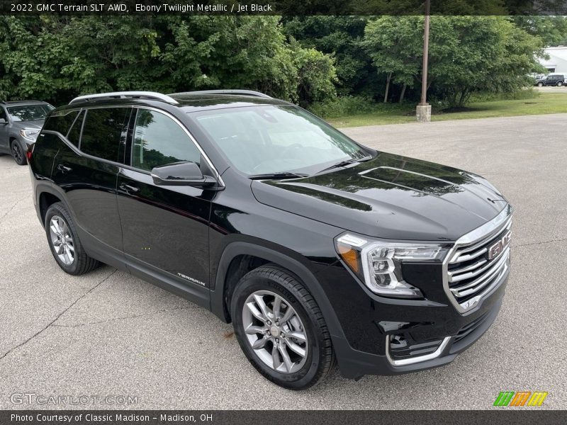 Ebony Twilight Metallic / Jet Black 2022 GMC Terrain SLT AWD