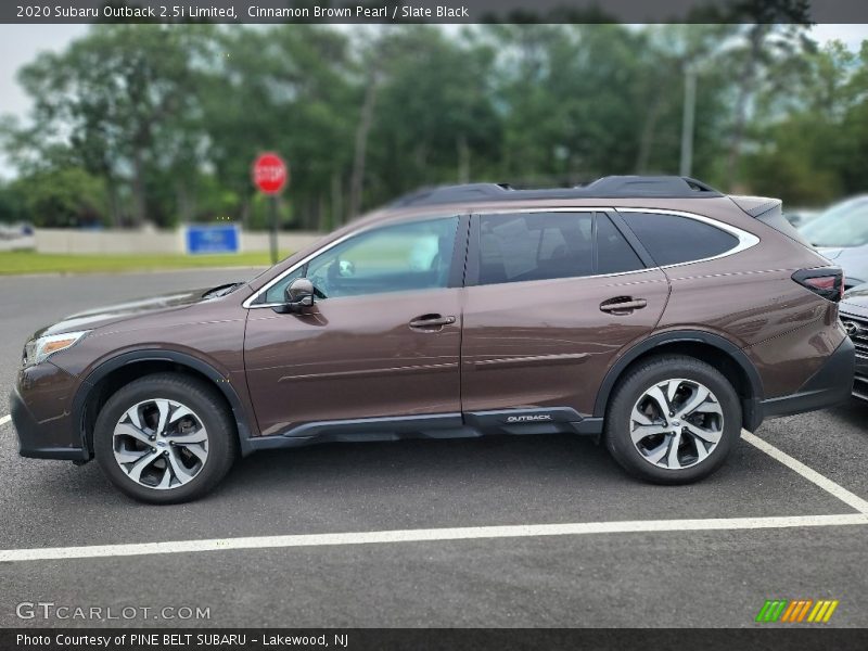 Cinnamon Brown Pearl / Slate Black 2020 Subaru Outback 2.5i Limited