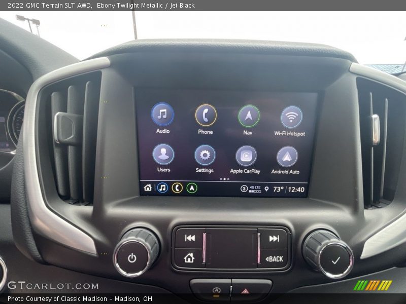 Ebony Twilight Metallic / Jet Black 2022 GMC Terrain SLT AWD