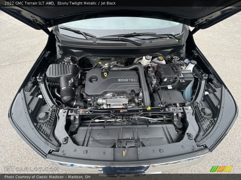 Ebony Twilight Metallic / Jet Black 2022 GMC Terrain SLT AWD