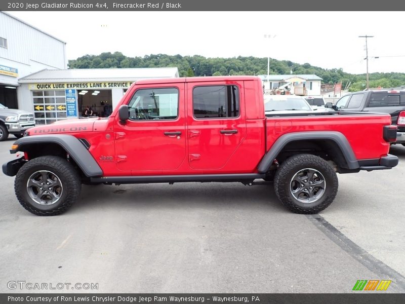 Firecracker Red / Black 2020 Jeep Gladiator Rubicon 4x4