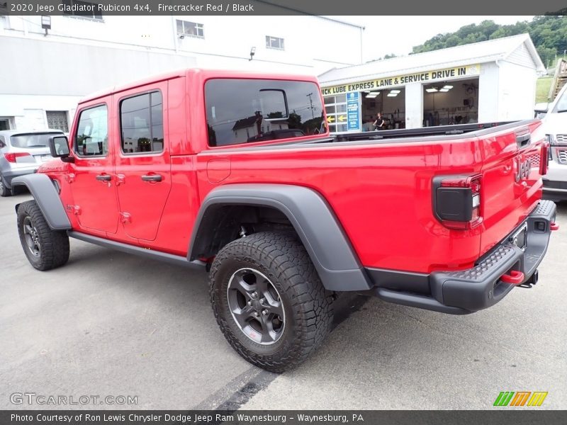 Firecracker Red / Black 2020 Jeep Gladiator Rubicon 4x4