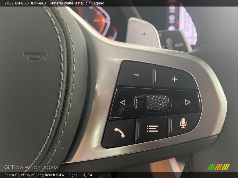 Mineral White Metallic / Cognac 2022 BMW X5 sDrive40i