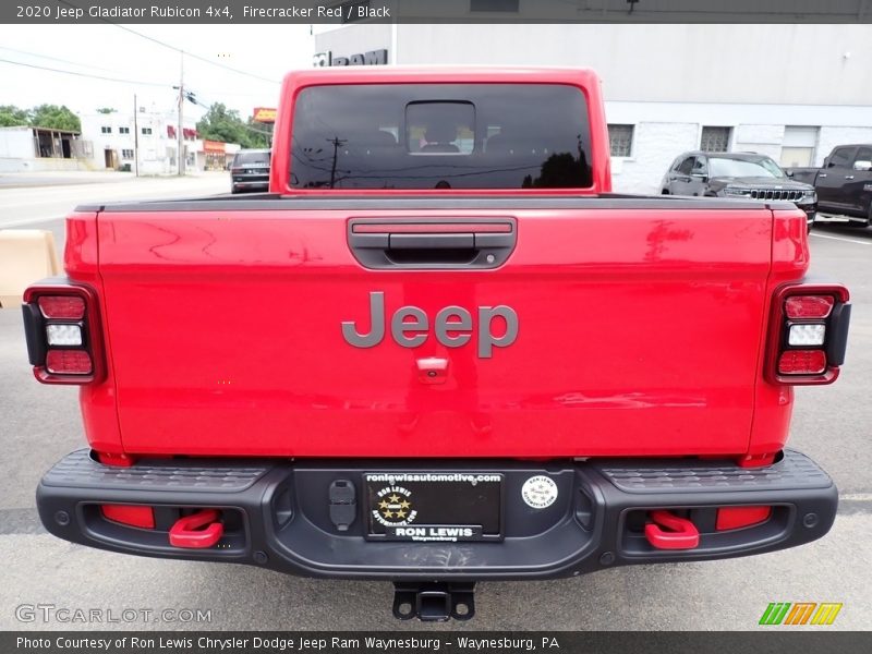 Firecracker Red / Black 2020 Jeep Gladiator Rubicon 4x4