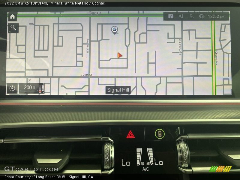 Mineral White Metallic / Cognac 2022 BMW X5 sDrive40i