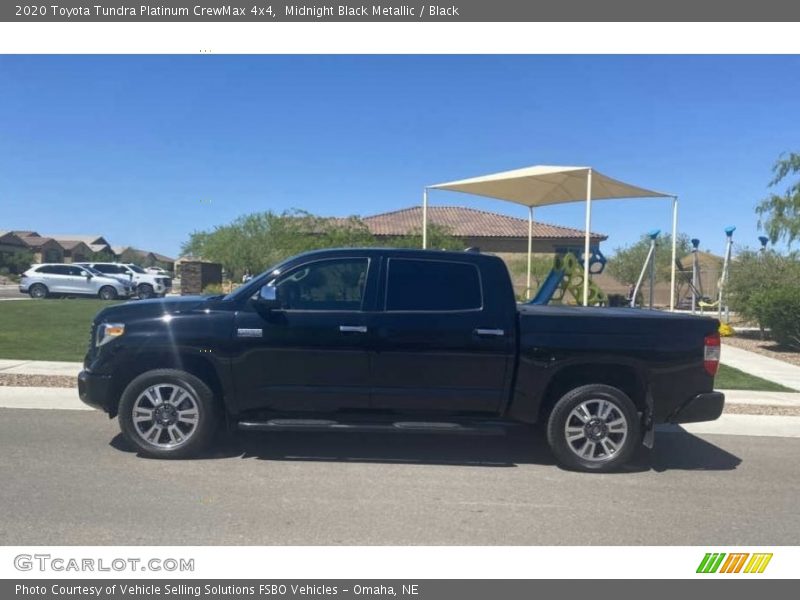Midnight Black Metallic / Black 2020 Toyota Tundra Platinum CrewMax 4x4