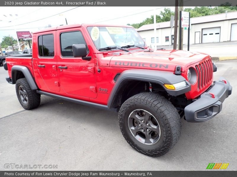 Firecracker Red / Black 2020 Jeep Gladiator Rubicon 4x4