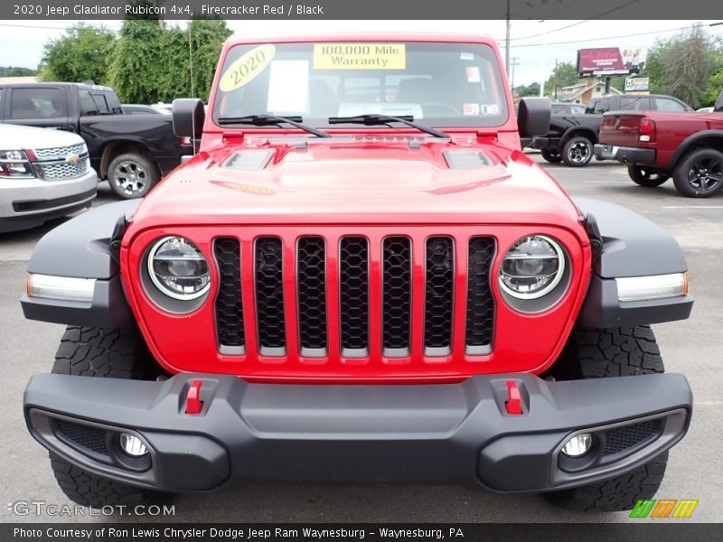 Firecracker Red / Black 2020 Jeep Gladiator Rubicon 4x4