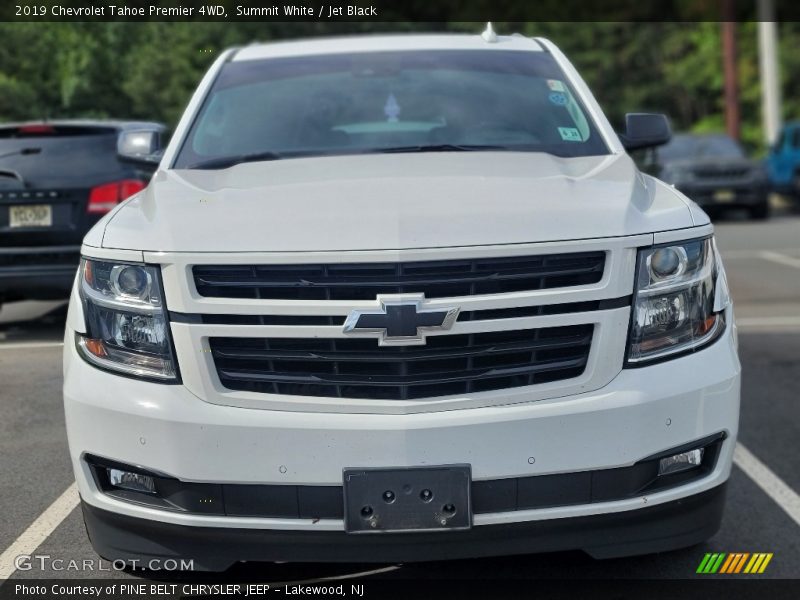 Summit White / Jet Black 2019 Chevrolet Tahoe Premier 4WD