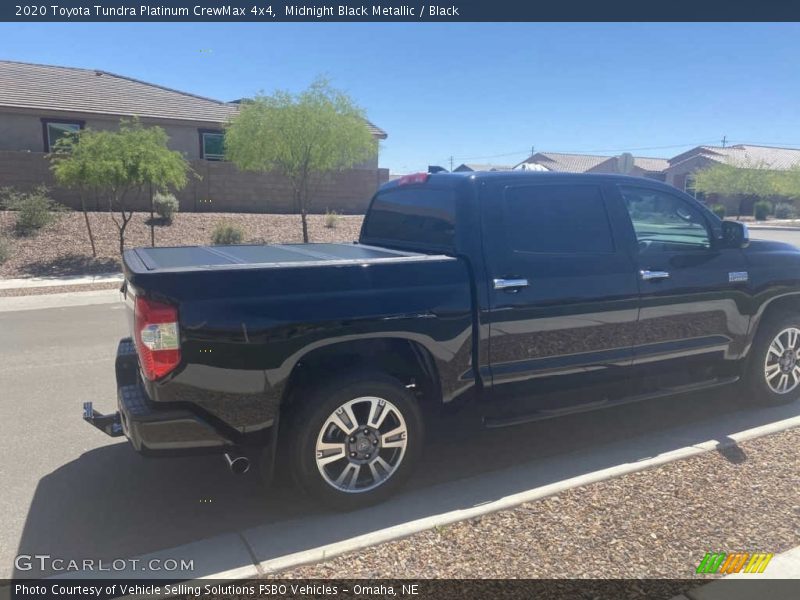 Midnight Black Metallic / Black 2020 Toyota Tundra Platinum CrewMax 4x4