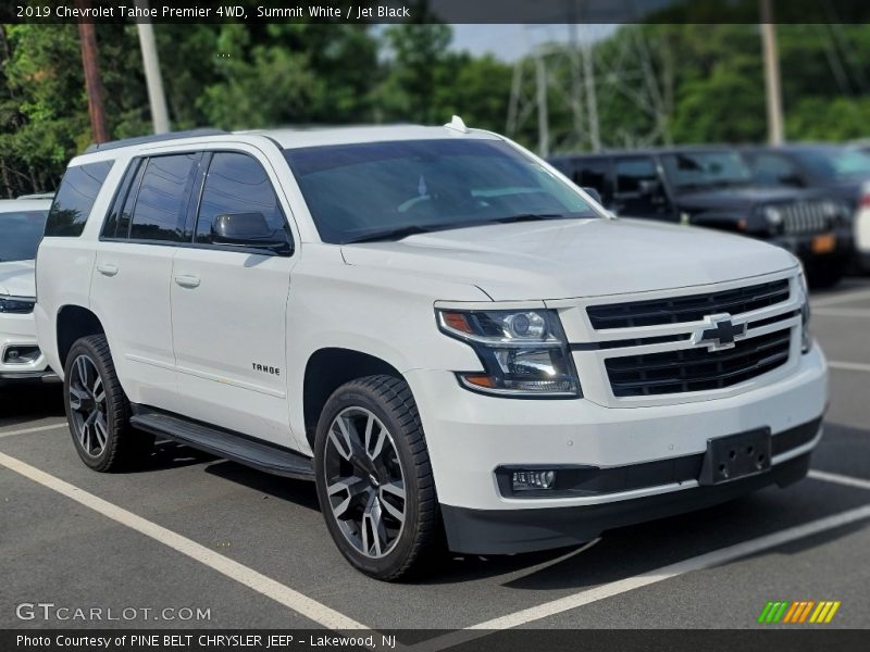 Summit White / Jet Black 2019 Chevrolet Tahoe Premier 4WD