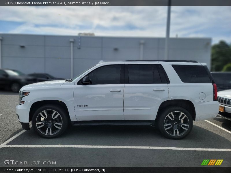Summit White / Jet Black 2019 Chevrolet Tahoe Premier 4WD