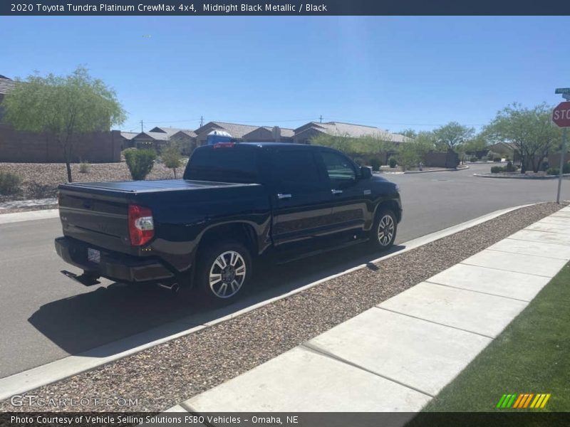 Midnight Black Metallic / Black 2020 Toyota Tundra Platinum CrewMax 4x4