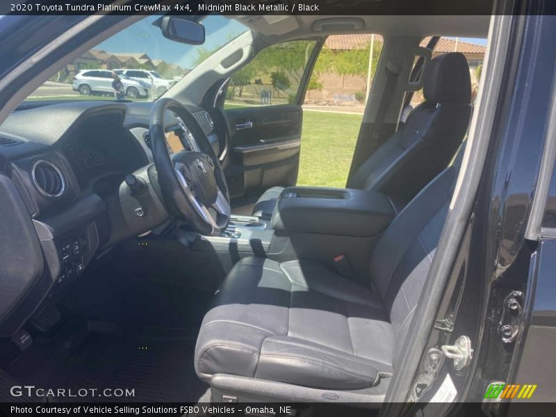 Midnight Black Metallic / Black 2020 Toyota Tundra Platinum CrewMax 4x4