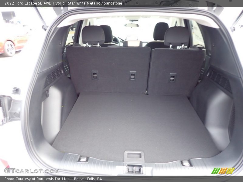 Star White Metallic / Sandstone 2022 Ford Escape SE 4WD Hybrid