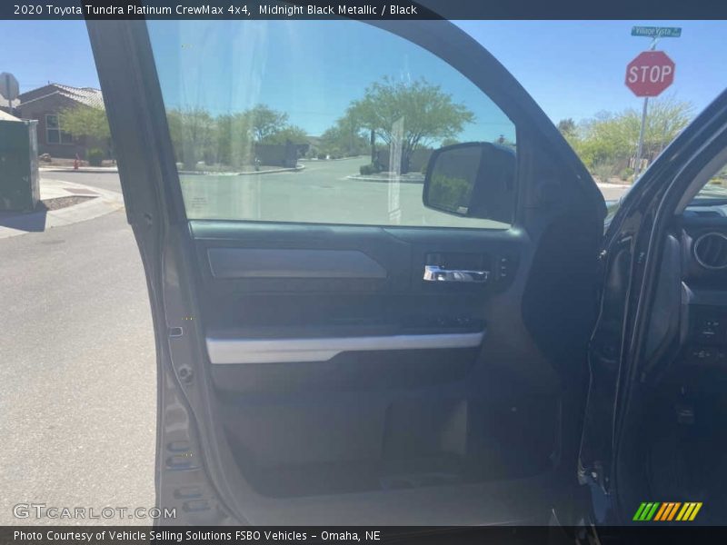 Midnight Black Metallic / Black 2020 Toyota Tundra Platinum CrewMax 4x4