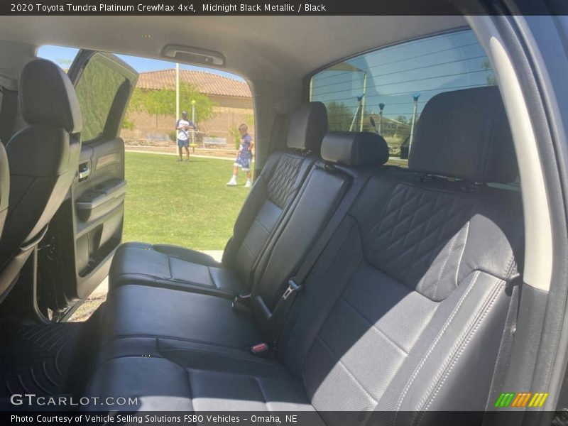 Midnight Black Metallic / Black 2020 Toyota Tundra Platinum CrewMax 4x4