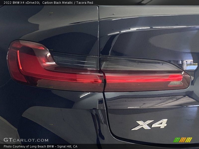 Carbon Black Metallic / Tacora Red 2022 BMW X4 xDrive30i