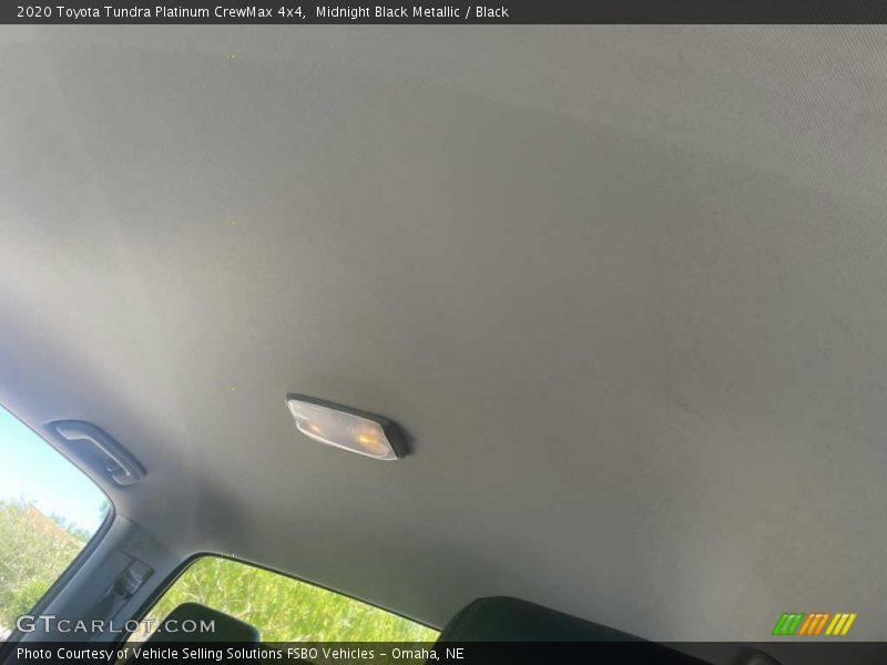 Midnight Black Metallic / Black 2020 Toyota Tundra Platinum CrewMax 4x4