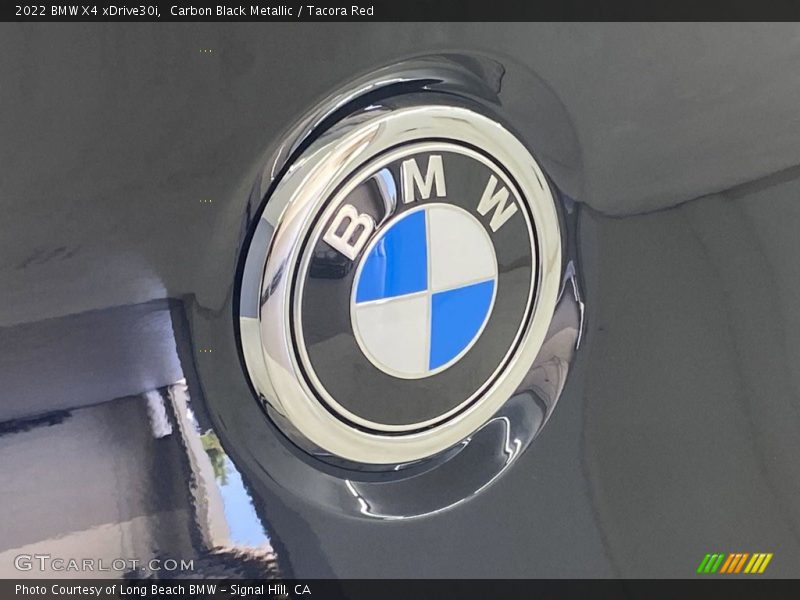 Carbon Black Metallic / Tacora Red 2022 BMW X4 xDrive30i