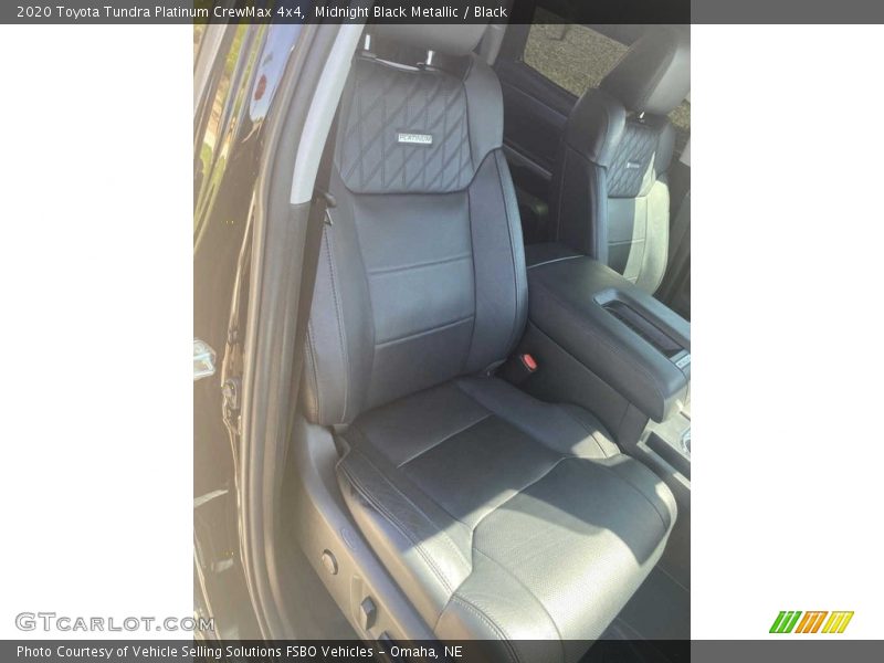 Midnight Black Metallic / Black 2020 Toyota Tundra Platinum CrewMax 4x4