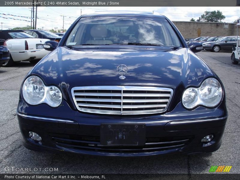 Midnight Blue / Stone 2005 Mercedes-Benz C 240 4Matic Sedan