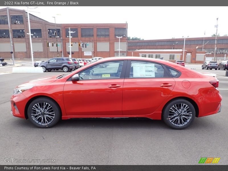  2022 Forte GT-Line Fire Orange