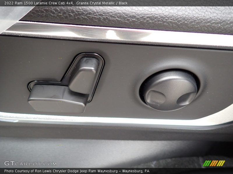 Granite Crystal Metallic / Black 2022 Ram 1500 Laramie Crew Cab 4x4