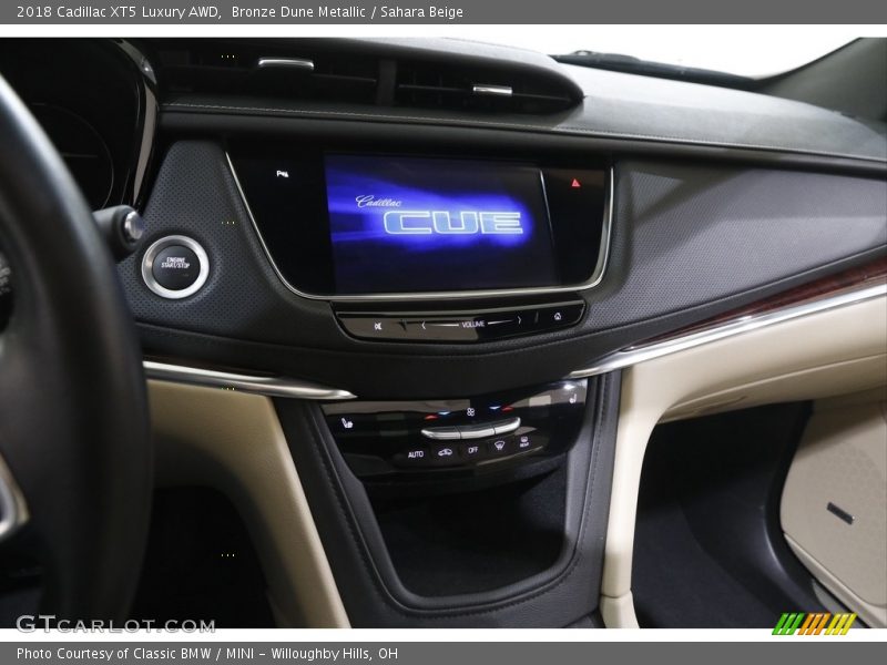 Bronze Dune Metallic / Sahara Beige 2018 Cadillac XT5 Luxury AWD