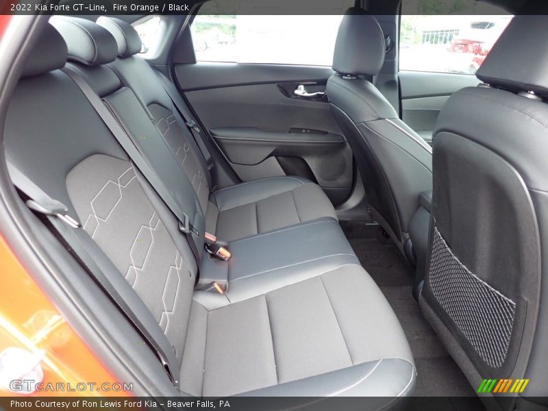 Rear Seat of 2022 Forte GT-Line