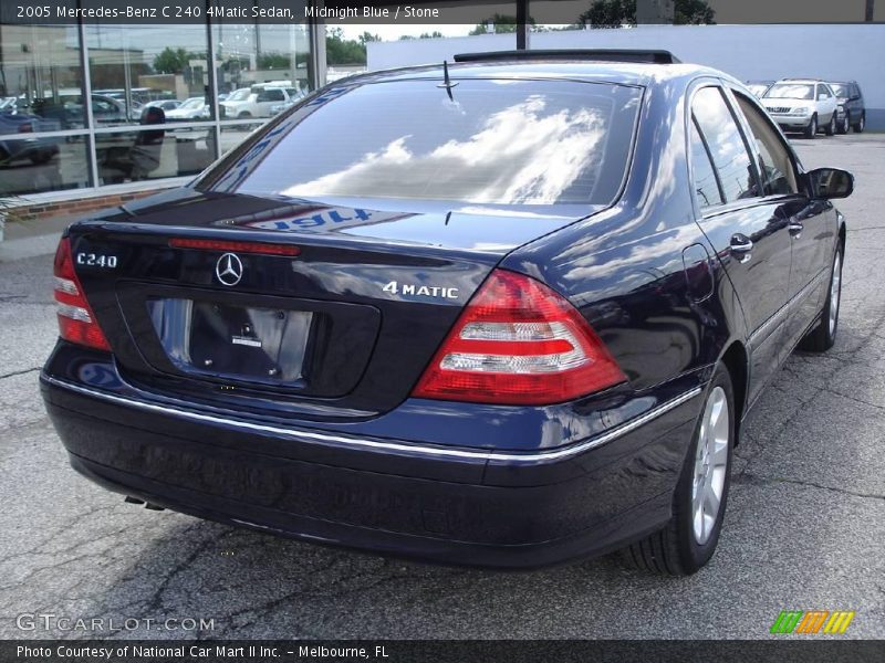 Midnight Blue / Stone 2005 Mercedes-Benz C 240 4Matic Sedan