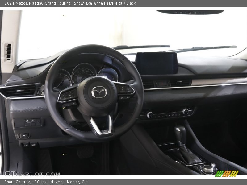 Snowflake White Pearl Mica / Black 2021 Mazda Mazda6 Grand Touring